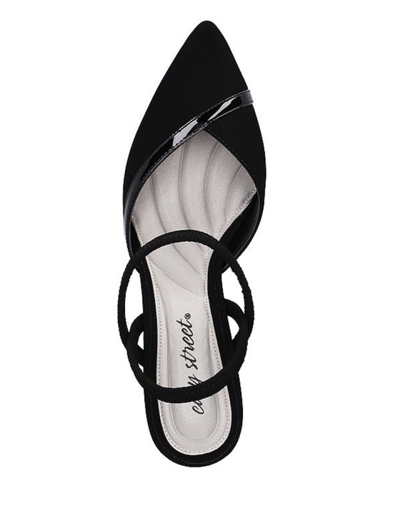 Easy Street Unna women's kitten heels size 9 wide black NEW - Picture 3 of 9